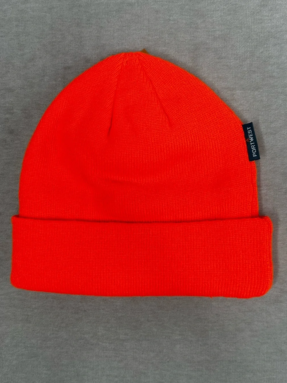 Portwest High-Visibility Orange Beanie Hat